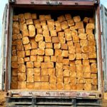 NICARAGUA (LATIN AMERICA) TEAK ROUGH SQUARE